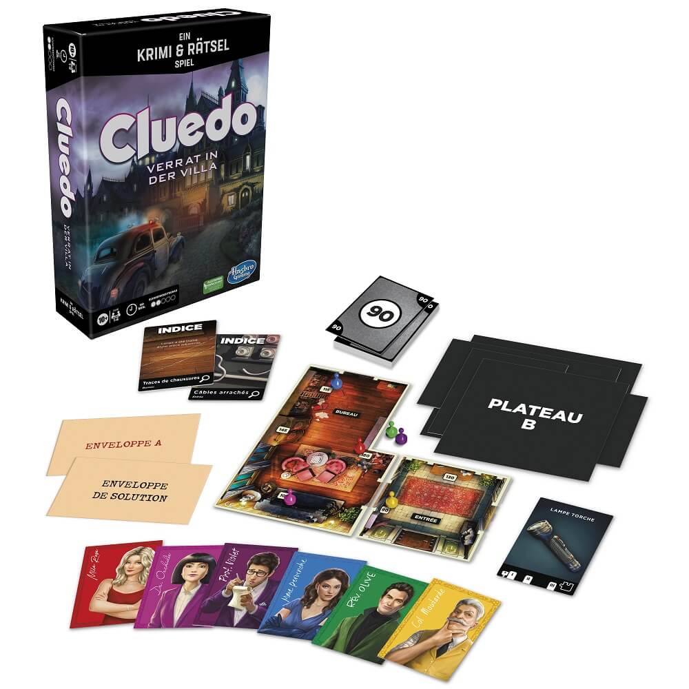 Cluedo Verrat In Der Villa Hasbro Startet Escape Room Spielreihe