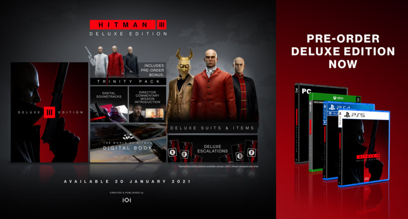 Hitman 3 Box-Versionen