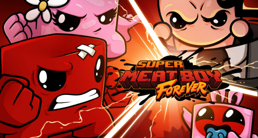 Super Meat Boy Forever PS4