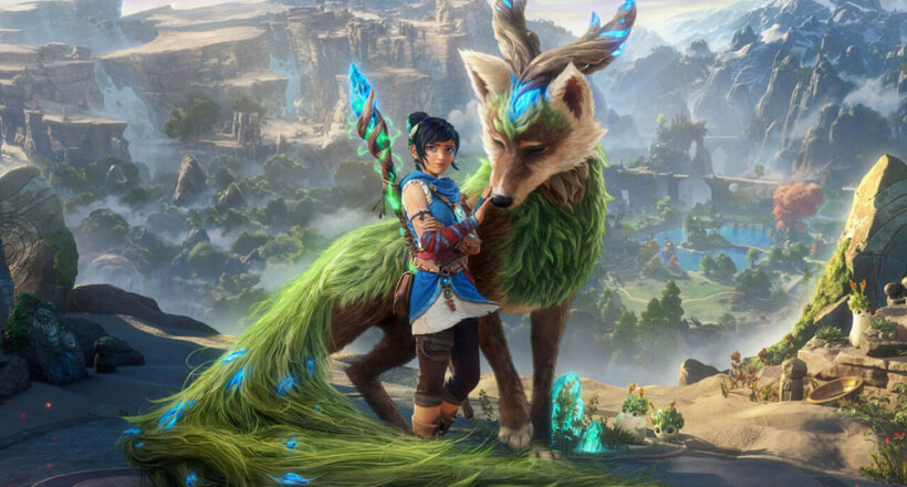 Kena und ihr Pflanzen-Fuchs