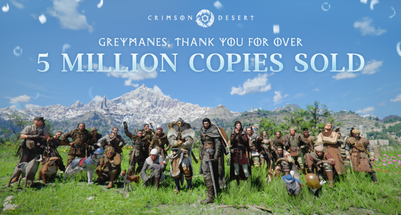 Crimson Desert 5 Million